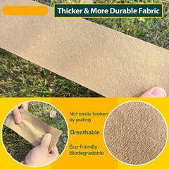 Biodegradable Paper Bark Protector Wrap for Trees Against Frost Insects