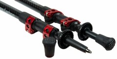 TIGER PAW CARBON TREKKING POLES Dense Carbon Fiber Composite Tubes FREE SHIPPING