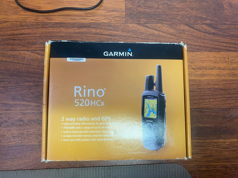 NOB Garmin Rino 520HCX GPS Two-Way Radio Bundle Free Shipping