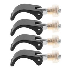 4 Sets Trekking Pole Clips Lock Nylon for Hiking Climbing Outdoor Use
