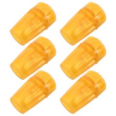 6 Pcs Tips for Crutch Rod Crutches Replacement Parts Accessories