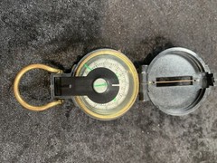 Vtg Compass Engineer Lensatic Hiking Hunting Camping Fishing Boy Scouts Outdoors