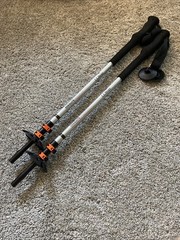 Pair Of 2 LL Bean Winter Walker Walking Sticks Trekking Pole
