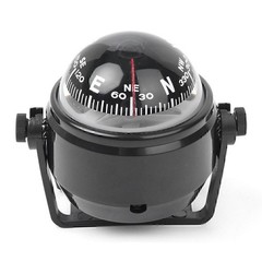 ABS plastic Electronic Car Black Compass Screws Pick Adhesive Marine Boat