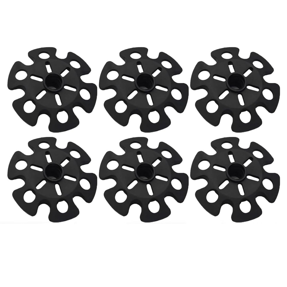 6 pieces snow plates for hiking poles universal, snow plates rubber trekking…