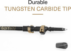 Carbon Fiber Trekking Poles – Ultralight 3K Hiking Poles, Collapsible & Adjustab