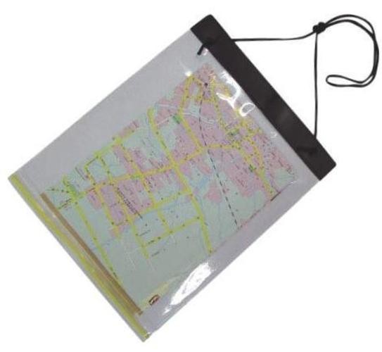 Waterproof Map Case Holder, Watertight Map Carrier, Transparent Dry Bag