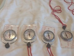 🔥 Suunto A-10 Partner II Compass A10 Hiking Scouting School SMALL BUBBLE🔥