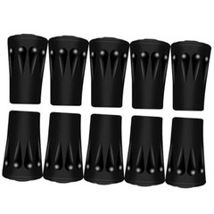 Trekking Pole Tips Protectors Walking Stick Tips, Replacement Rubber