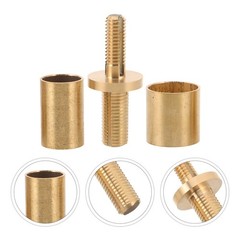 Elderly Walking Aid Accessories Copper Ordinary Cane Anti-slip Joint Connector