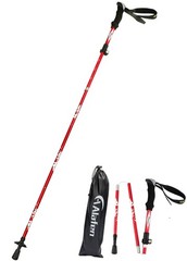 Aluminum Collapsible Ultralight Travel Trekking Hiking Pole for Men and Women…