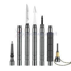 Multi Trekking Poles, Detachable Hiking Trekking Poles With 5-Section Tool