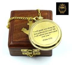 I Will Guide (Psalm 32:8) Communion & Confirmation Gift for Teenage Boys | Se…