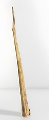 VTG Weathered Driftwood Skinny Tall Walking Stick 68″ Strong Staff OOAK Raw MN