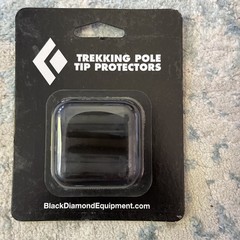 NEW Set of 2 Black Diamond TREKKING POLE TIP PROTECTORS #BD1120790000ALL1