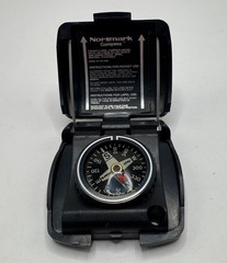 Vintage Normark Pocket Lapel Compass model PL 180 Liquid Filled Made in Finland