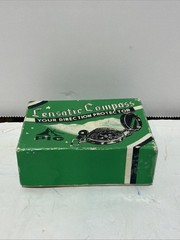 VINTAGE 1950’S OR 60’S ENGINEER PIC LENSATIC COMPASS C-118 NICE L@@K!! + Box