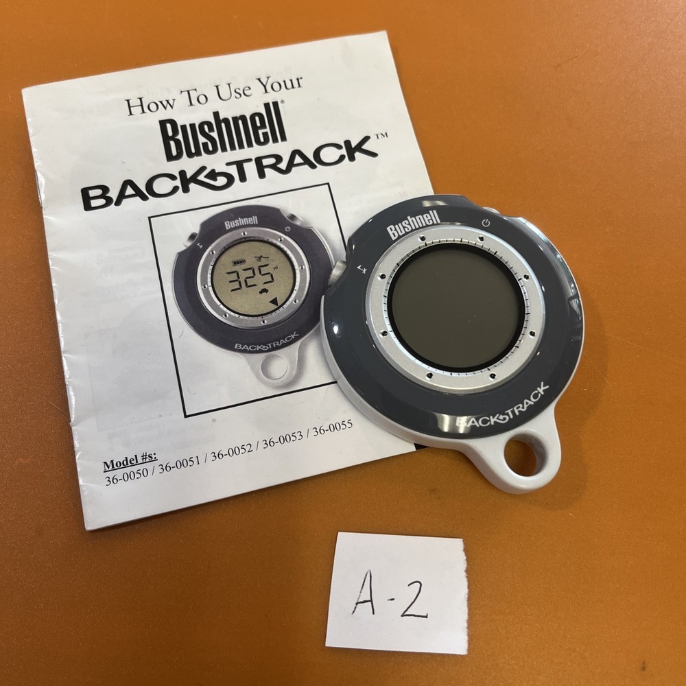 Bushnell Backtrack GPS 360053 Personal Location Device/Compass Tested & Works