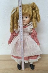 Artist doll porcelain doll 40 cm collector rarity Vintage