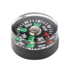20Pcs Mini Practical Pocket Filled Plastic Miniature Compass Lightweight Hiking