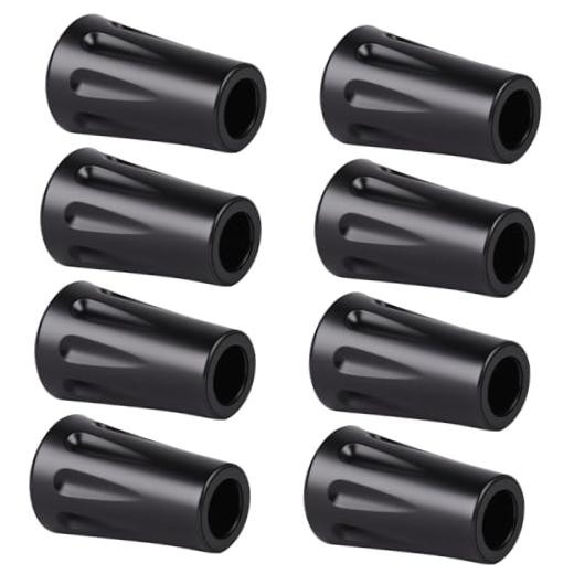 8Pcs Walking Stick Tips, Trekking Pole Tip, Walking Cane Tips Replacement