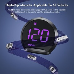 G13 GPS Speedometer, Universal Digital GPS Speedometer with Color Font , USB …