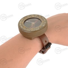 WW2 Repro US Army Superior Magneto Paratrooper Wrist Compass with Strap
