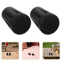20 Pcs Anti-slip Pad for Hiking Sticks Replacement Rubber Cane Tips Walking
