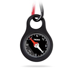 Troika Wegweiser, Item COS10/BK Pocket Compass with Carabiner Black