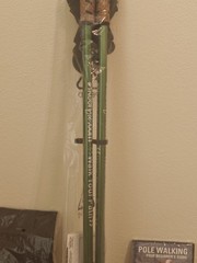 New Keenfit GREEN 2-Piece Fitness Exercise Assisting Walking Poles BRAND NEW