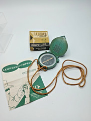 Leupold Sportsman Compass with Box & Instructions VINTAGE – Collectible N ERROR