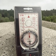 NIB~ Suunto M-3 NH Compass Baseplate Liquid Jewel Magnifier Luminescent