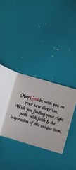 Man of God Compass Marine Art Handicrafts -gift for communion or confirmation
