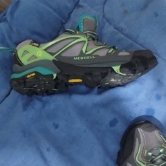Merrell Women’s Gray Green Performance Hiking Shoes US 10 UK 7.5 EUR 41 J64998