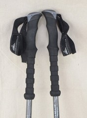 Cascade Mountain Tech CMT Carbon Fiber Hiking Trekking Poles EVA Grip 2 Poles