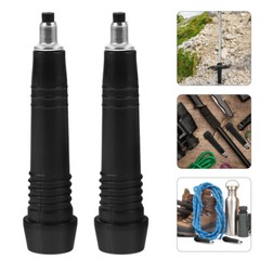 2PCS Cane Tip Carbon Steel Hiking Trekking Pole Tip Walking Cane Foot Tips