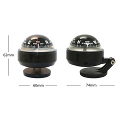 Car Compass Marine Navigation Adjust Car Dashboard Compass Bracket Mount Compass