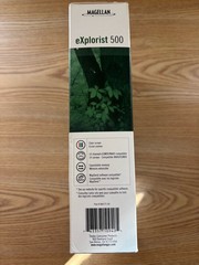 Magellan eXplorist 500 Handheld GPS plus Battery, Adapter & Case Geocache Hiking