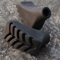 10 Pcs Thickened Rubber Tips for Trekking Poles Non Slip Walking Stick Covers