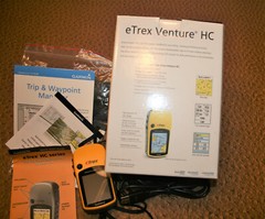 GARMIN ETREX VENTURE HC GPS UNIT, NEW IN BOX