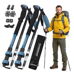 TR-Z Collapsible Trekking Poles, 7075 Aircraft Aluminum Lightweight