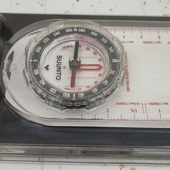 Suunto A-10 Baseplate Compass Hiking Camping Scouts New Sealed Made in Finland