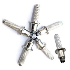 6 Pack Trekking Pole Tips Replacement Heavy Duty Universal Tungsten Steel End