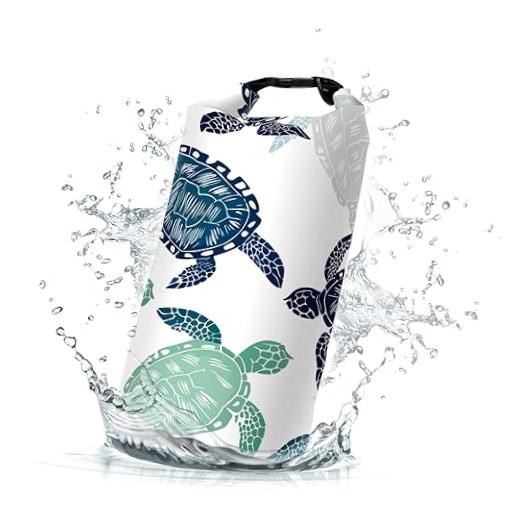 Waterproof Dry Bag,Roll Top Sea Turtle Small Waterproof 5L Turtle-D
