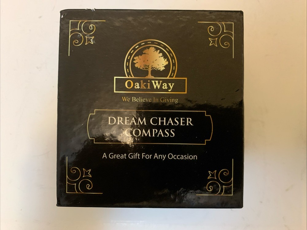 Oaki Way Dream Chaser Compass, Great Gift For All Ocations- Graduation