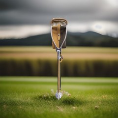 Unique,Strong,Hunting,Shooting,Fishing,Walking Seat Stick,Golf Leather Cane