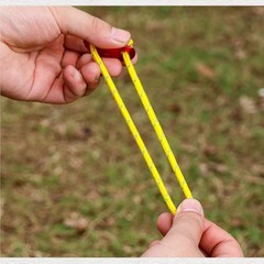 Adjustable Camping Rope 4mm by 4m with Reflective Coating for Night Safety