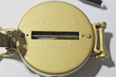 Vintage Metal Liquid Filled LENSATIC Precision Pathfinder Engineer Compass
