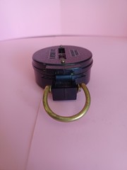 Engineers Lensatic Directional Compass by World Famous No 114 w/ Box