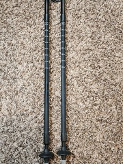 LL Bean / LEKI Collaboration Trekking Poles Set of 2 w/ Tip Covers